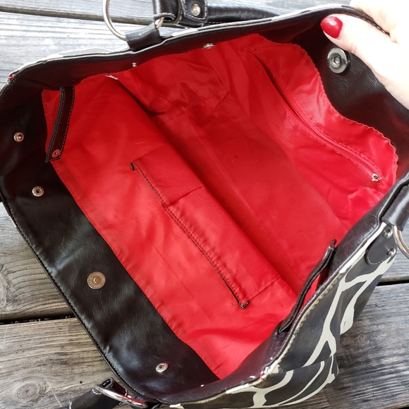 Animal print totes brown white - Picture 11 of 13